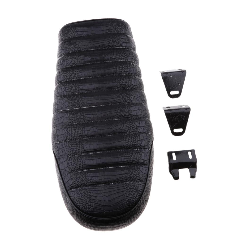 Retro Flat Motorcycle Cafe Racer Seat For Honda Yamaha Suzuki Kawasaki