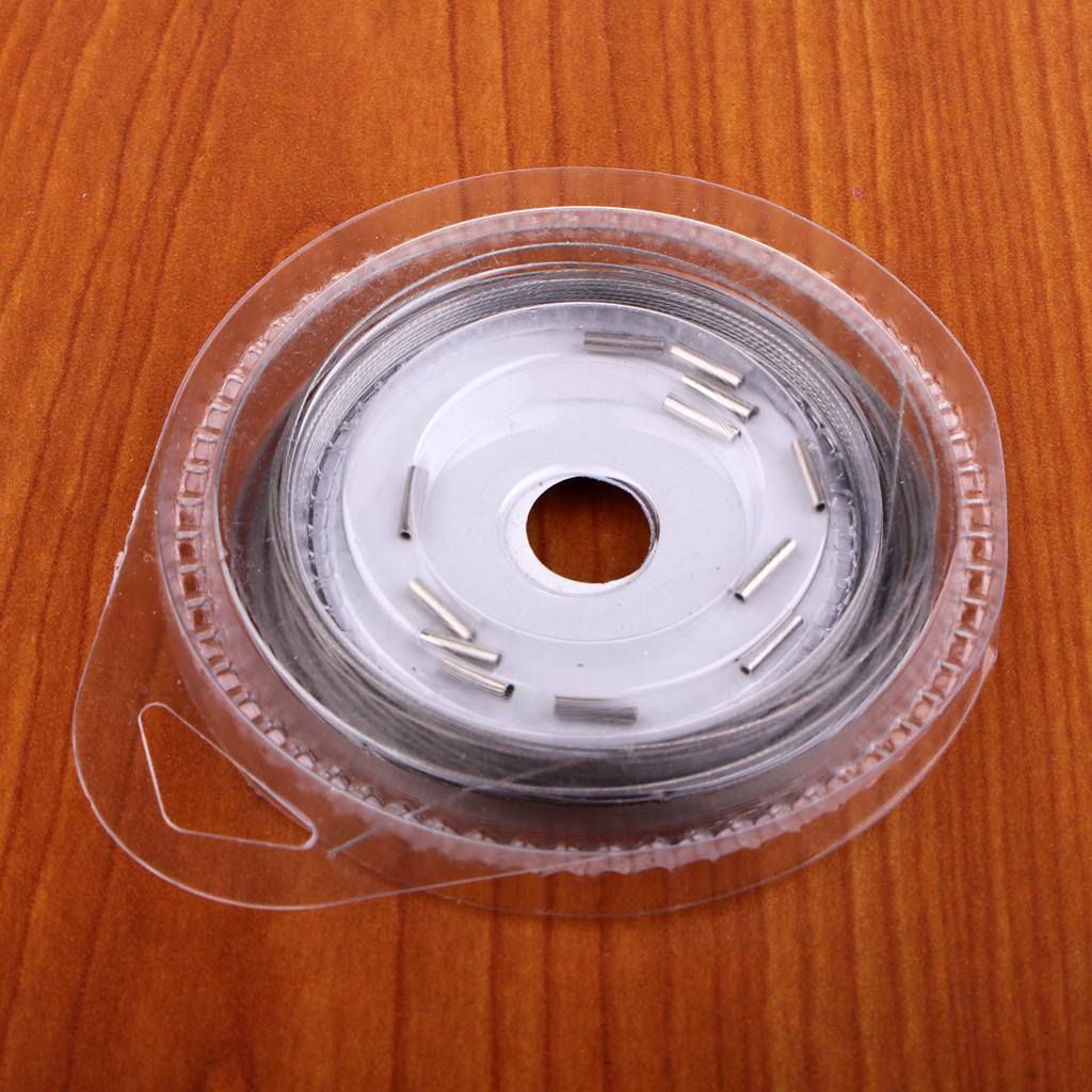 Fishing Line Wire Leader Stainless Steel Trace Lures 10m 7 Strands