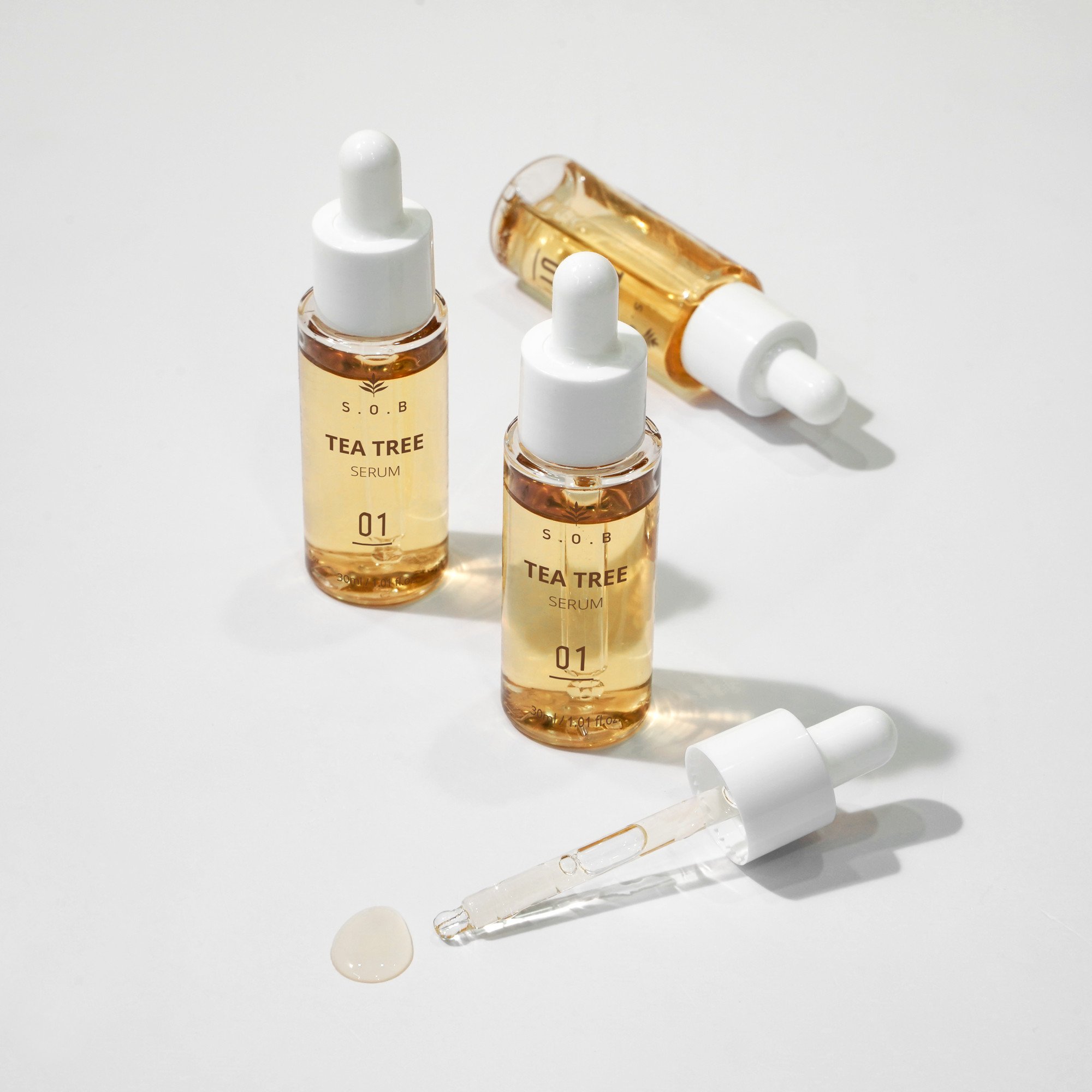 Combo dưỡng da S.O.B - Serum sạch mụn 30ml và Kem dưỡng phục hồi 50ml