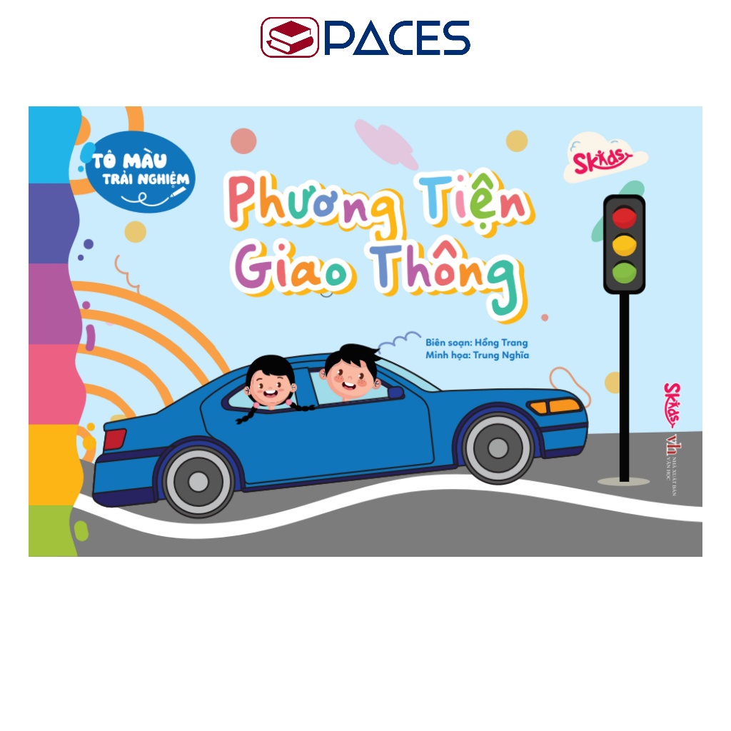 Sách - Tô Màu Trải Nghiệm - PHƯƠNG TIỆN GIAO THÔNG - SKIDS