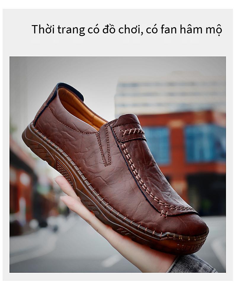 Giày da giảm giá tốt nhất phiên bản Hàn Quốc giảm giá mới nhất giày đỏ lưới nhẹ giày đôi