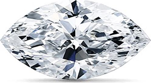 Fascino Đá cao cấp đính trên nữ trang Dạng Hạt Dưa 3x6 mm Marquise Diamond màu Trắng - Suprem Qualiity - Wax Setting - SMD36