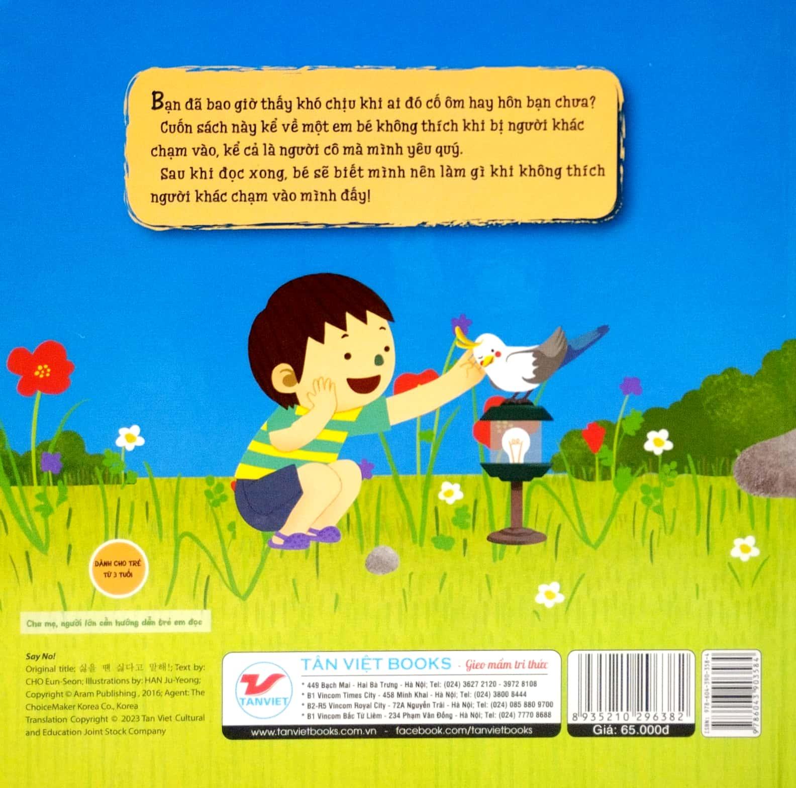 Giáo Dục Giới Tính - Nói "Không" (Bìa Cứng)