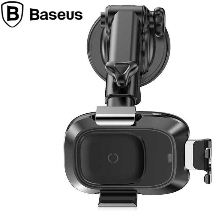 Gía đỡ điện thoại kiêm sạc không dây để taplo, kính lái trên ô tô cao cấp Baseus WXZN-B01 Wireless Charger Gravity Car Mount - Hàng chính hãng