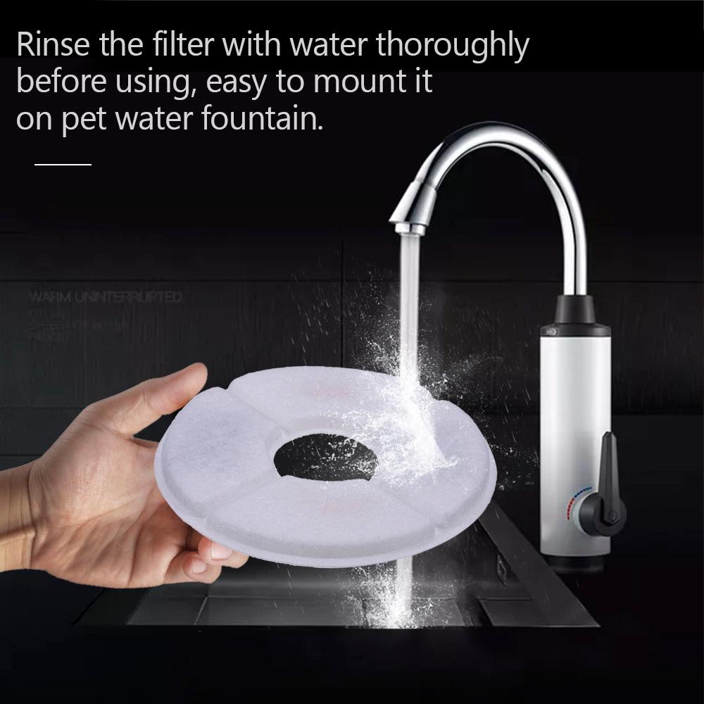 Bộ Lọc Thay Thế Cho Bình Nước Uống Đạng Đài Phun Nước Cho Mèo 4 Cái