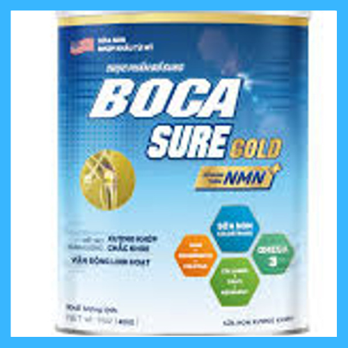 Sữa Non Xương Khớp Boca Sure Gold Bảo Vệ Xương Khớp Vượt Trội Nhờ Hoạt Chất NMN Hộp 800g