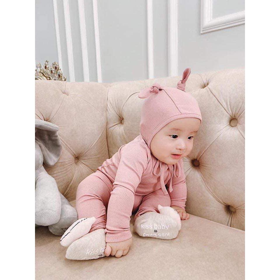 Bộ Minky Mom Cho Bé Bộ Minky Mom Tai Thỏ Siêu Dễ Thương Chất Thun Lạnh Cao Cấp Siêu Mềm