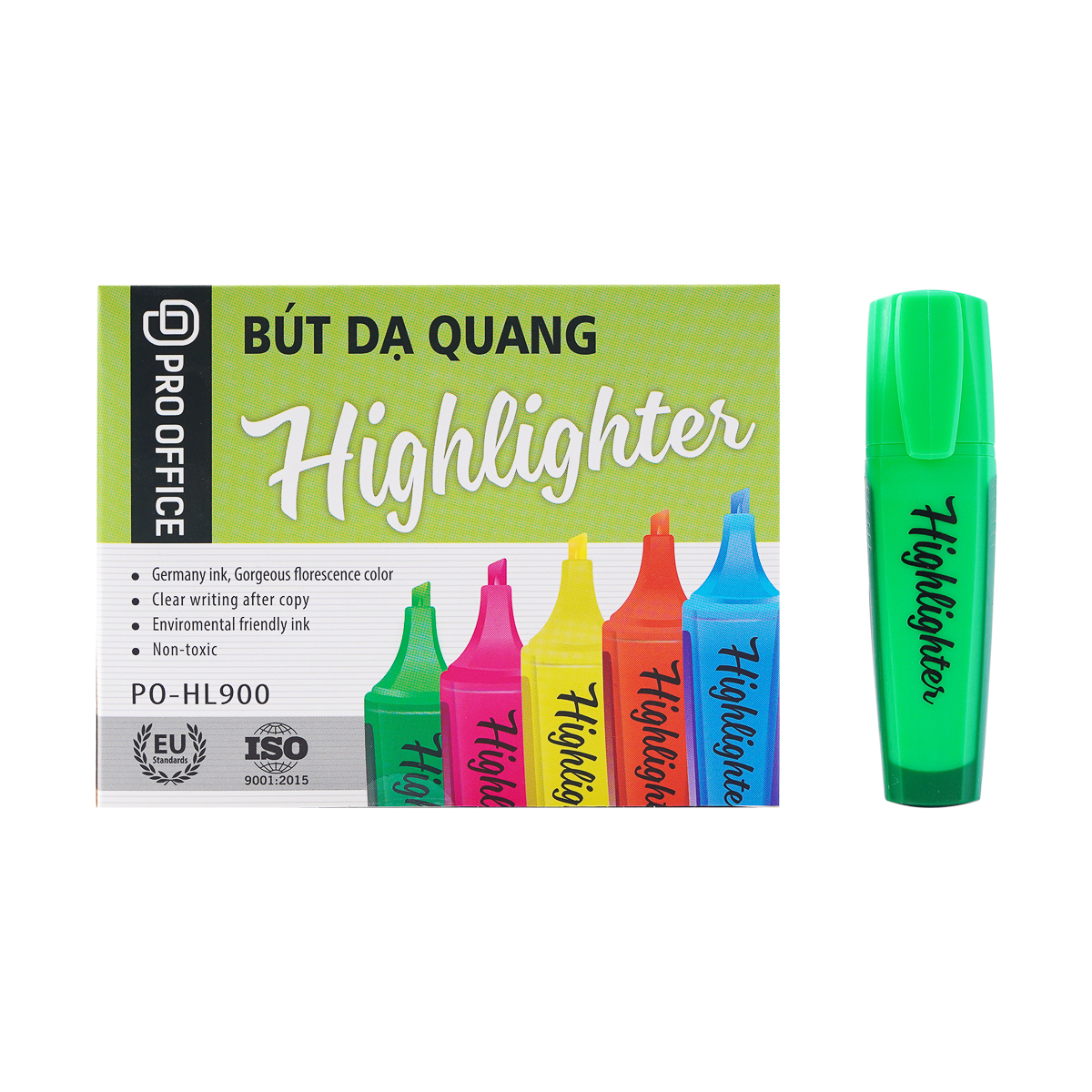 Bút Dạ Quang Highlighter PO-HL900 Pro Office