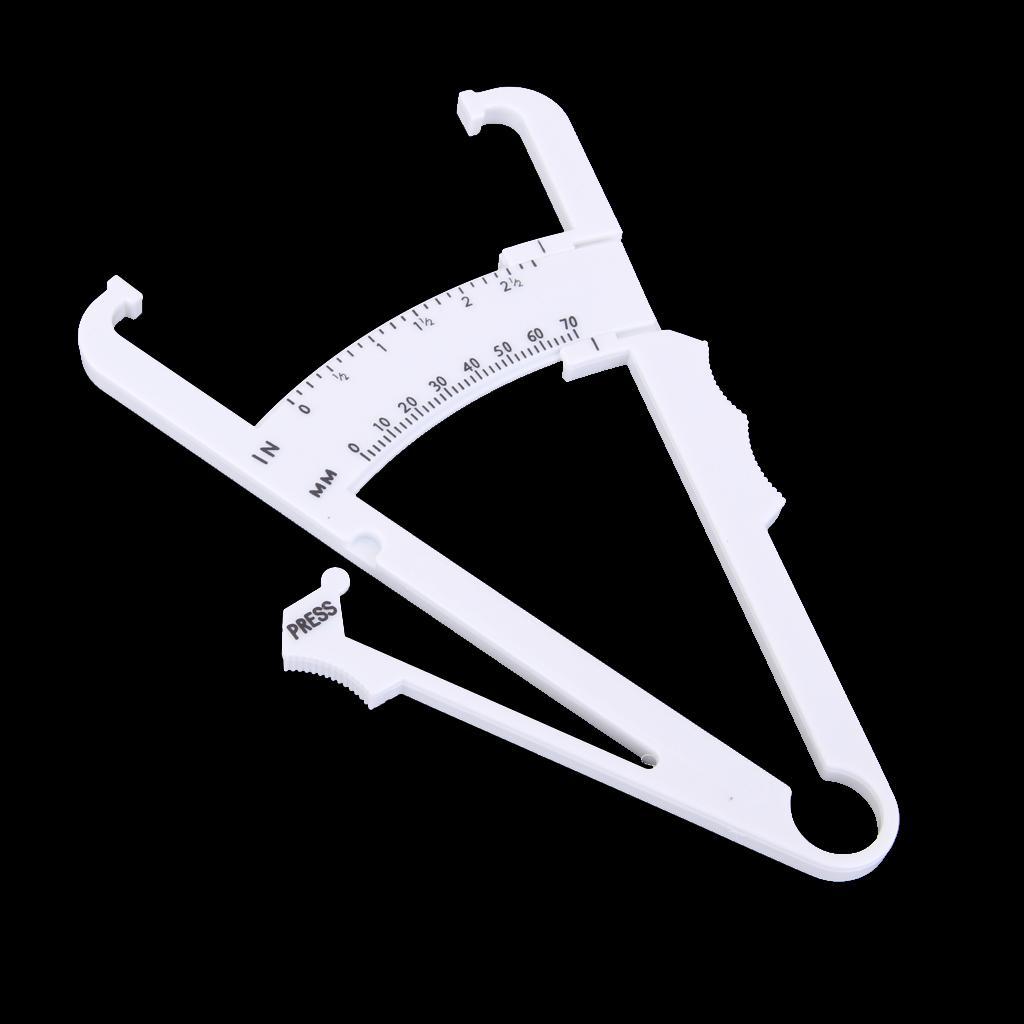 Body Fat Meter Gauge Fitness Accessory Exercise Gym Target Measurement 0 to 70mm