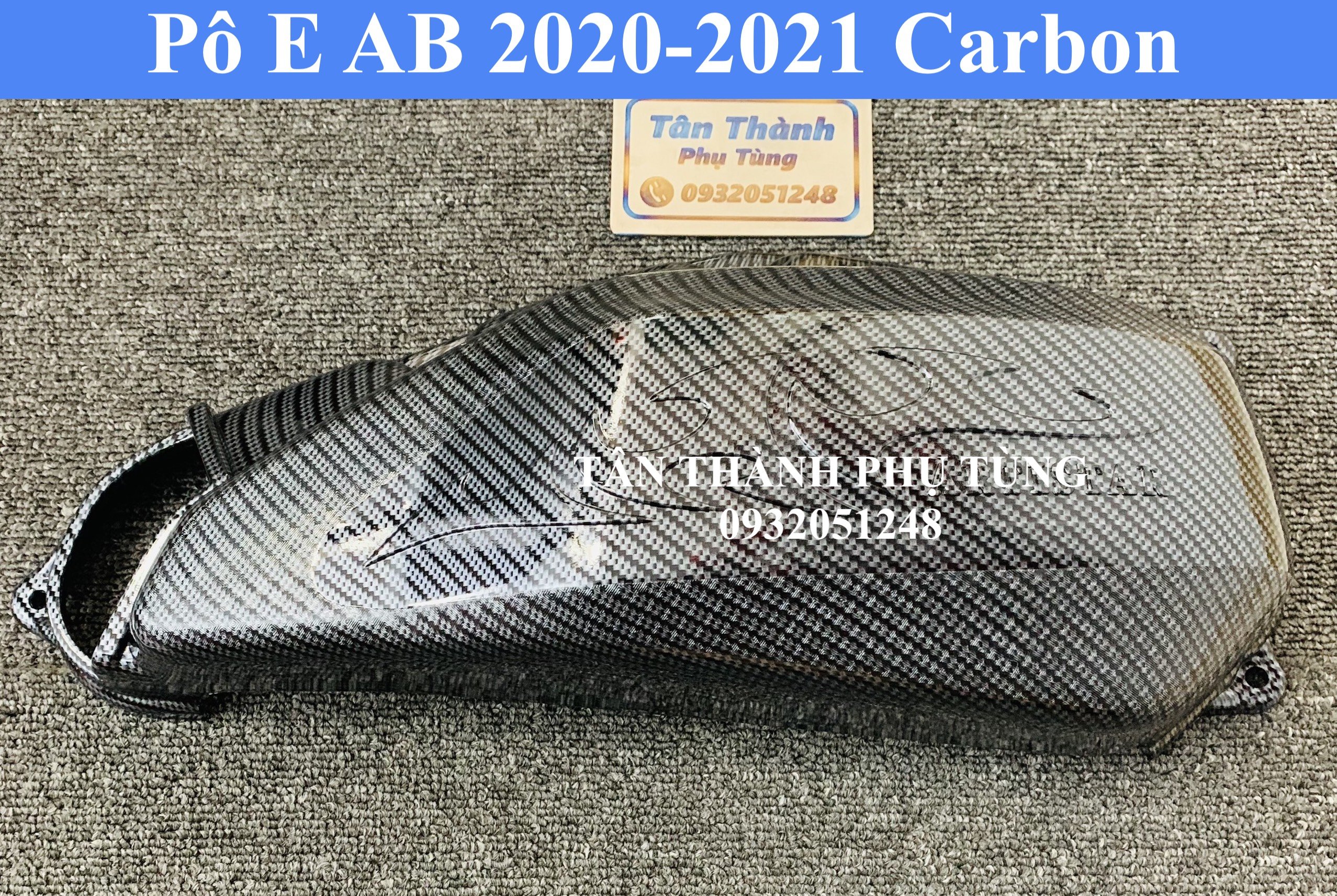 Pô E dành cho Air Blade 2020-2021 Carbon