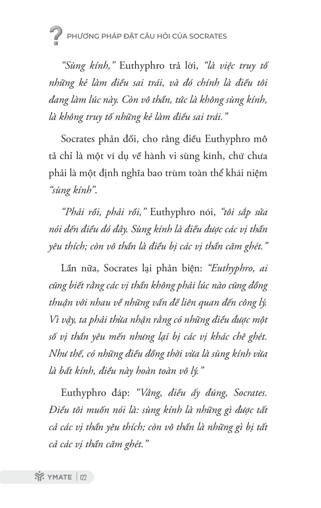 Sách - Phương Pháp Đặt Câu Hỏi Của Socrates - Khai Mở Tư Duy Phản Biện Và Hiểu Biết Sâu Sắc