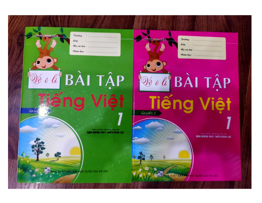 Sách - Vở Ô Li Bài Tập Tiếng Việt 1 - Quyển 2