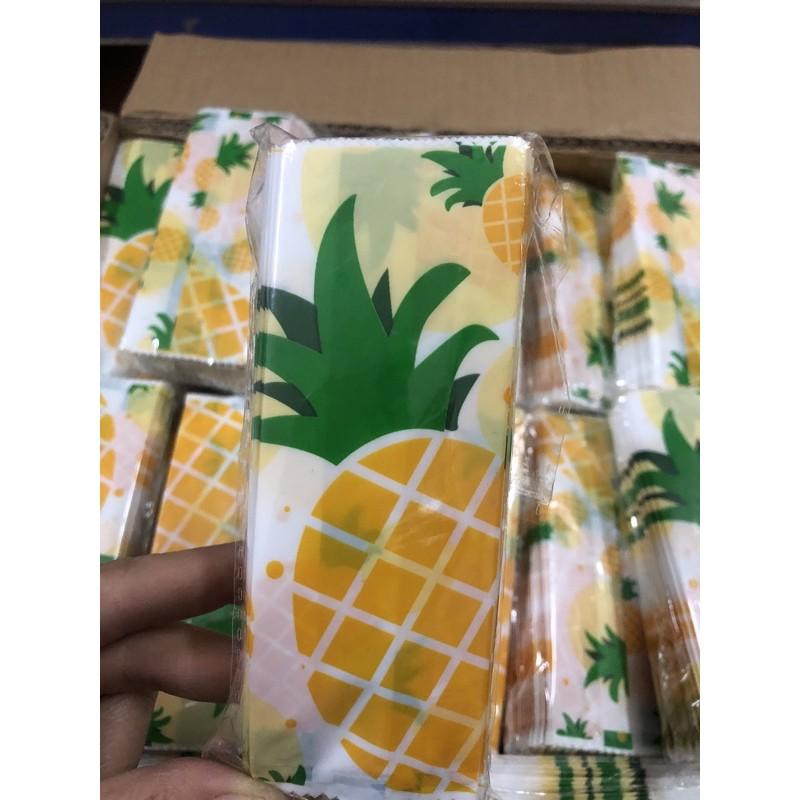 Túi đựng bánh dứa màu vàng - 50 cái