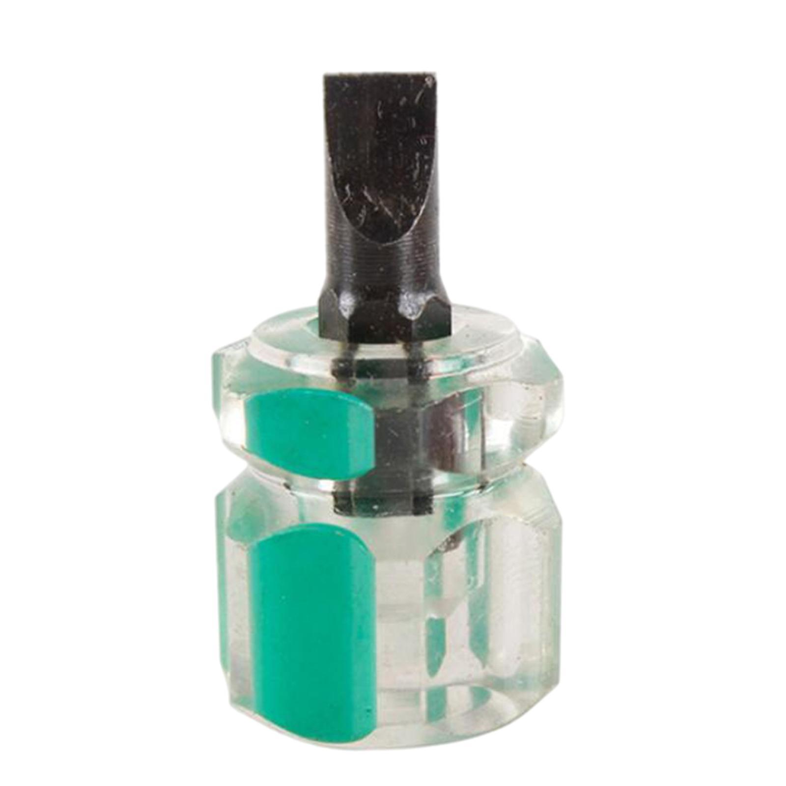 1Set Portable Screwdriver Dual-purpose Repair Tools Pocket Screwdriver Set Precision Car Repair Tools