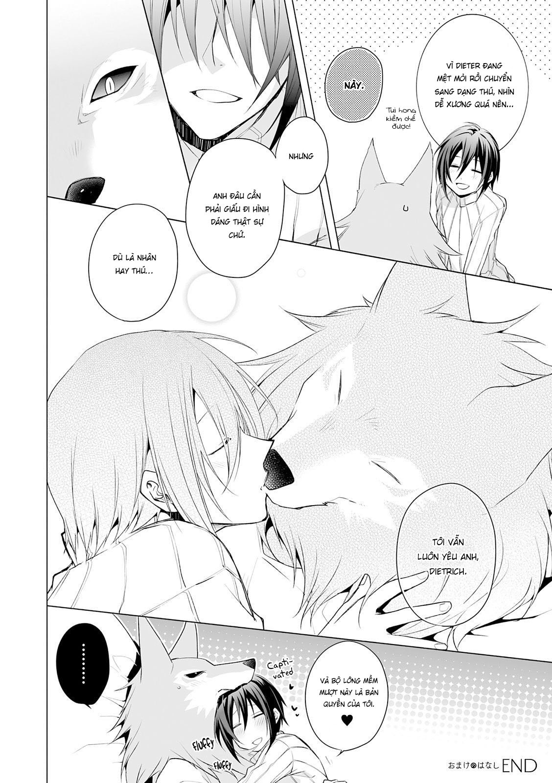 anh chàng người sói và tiểu thuyết gia lập dị chapter 5.2 15