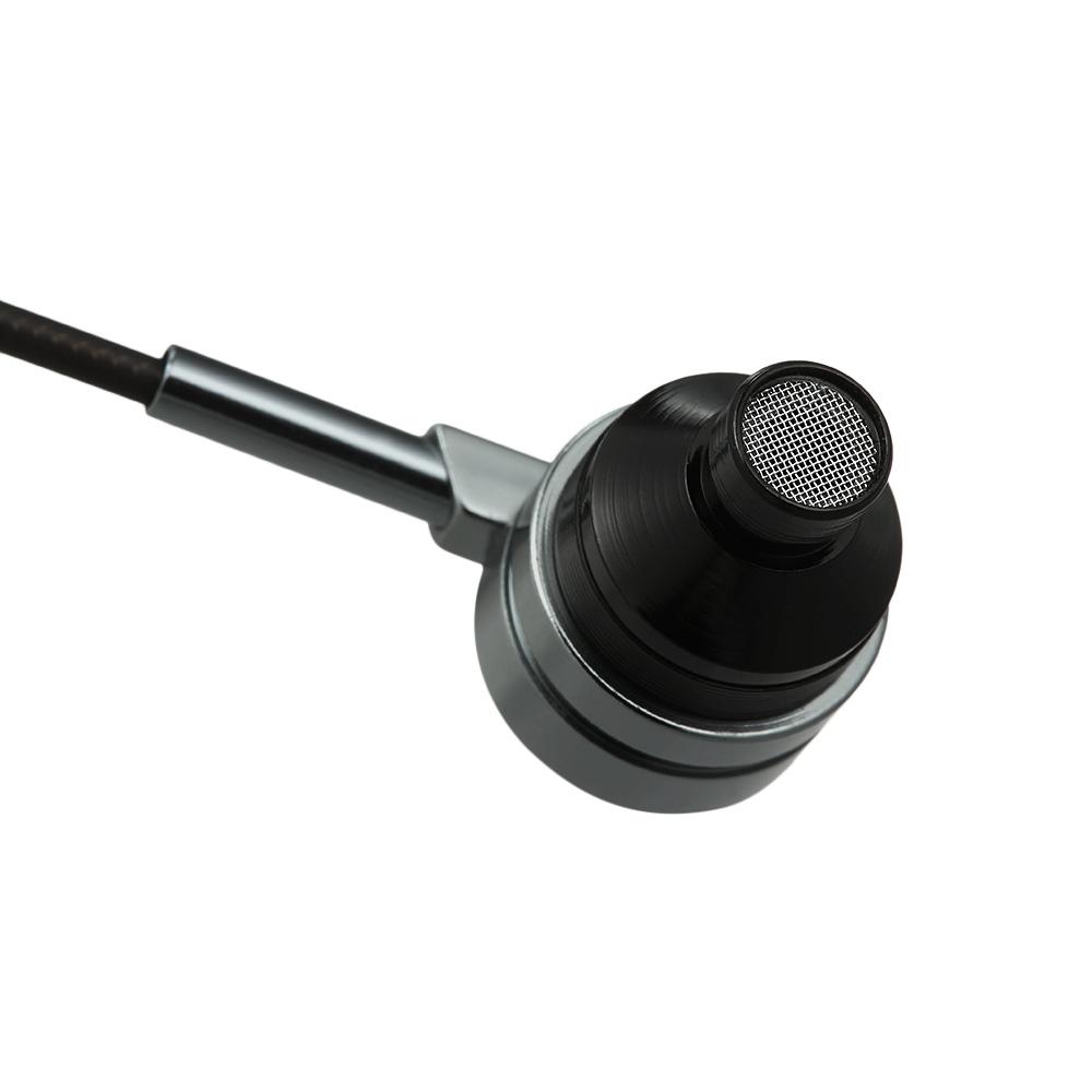 Tai nghe có dây PTM M6 Tai nghe nhét trong di động Tai nghe kim loại 3.5mm Điều khiển đường truyền đa năng có Mic cho di động