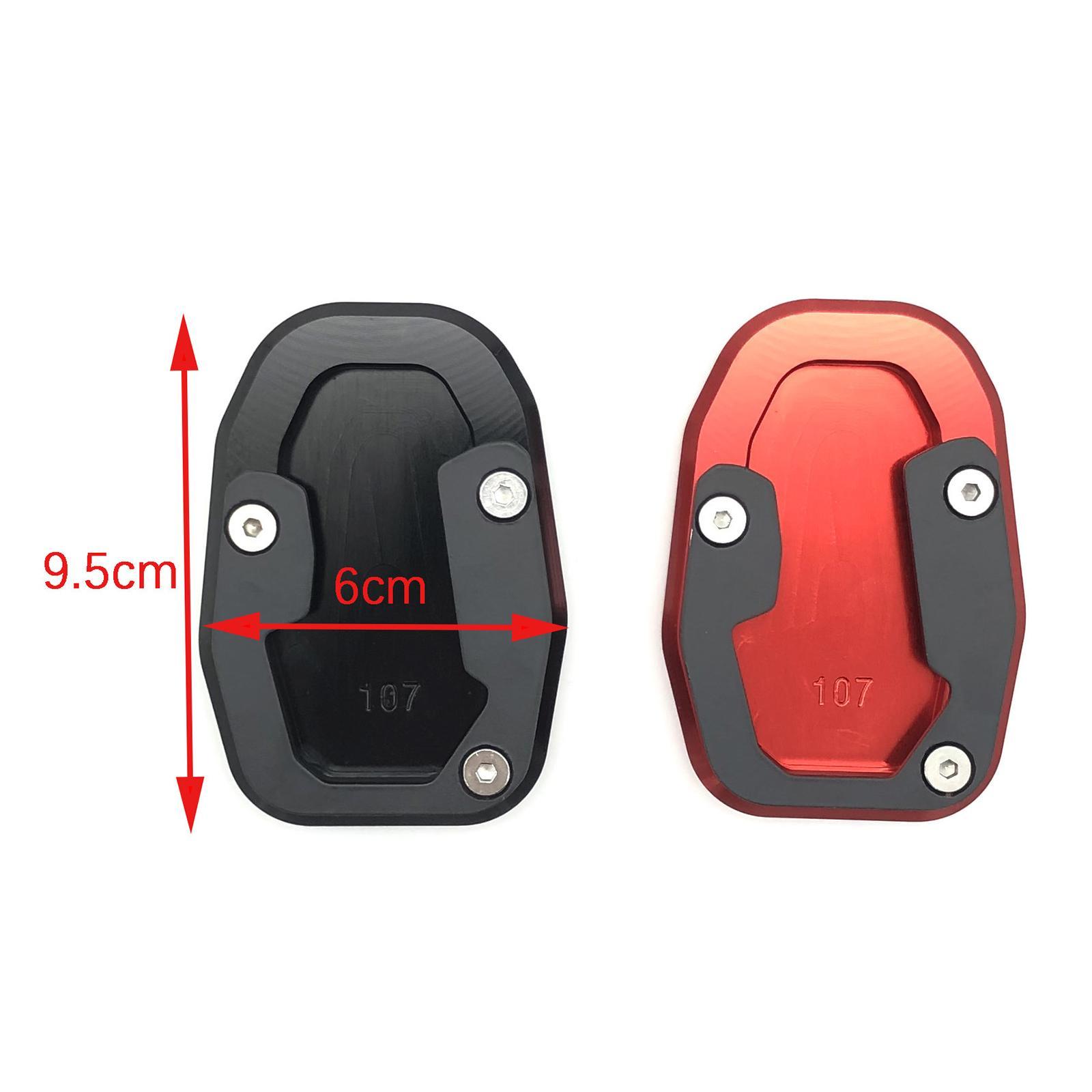 Motorbike Side Stand  Plate Kickstand Durable Replacement