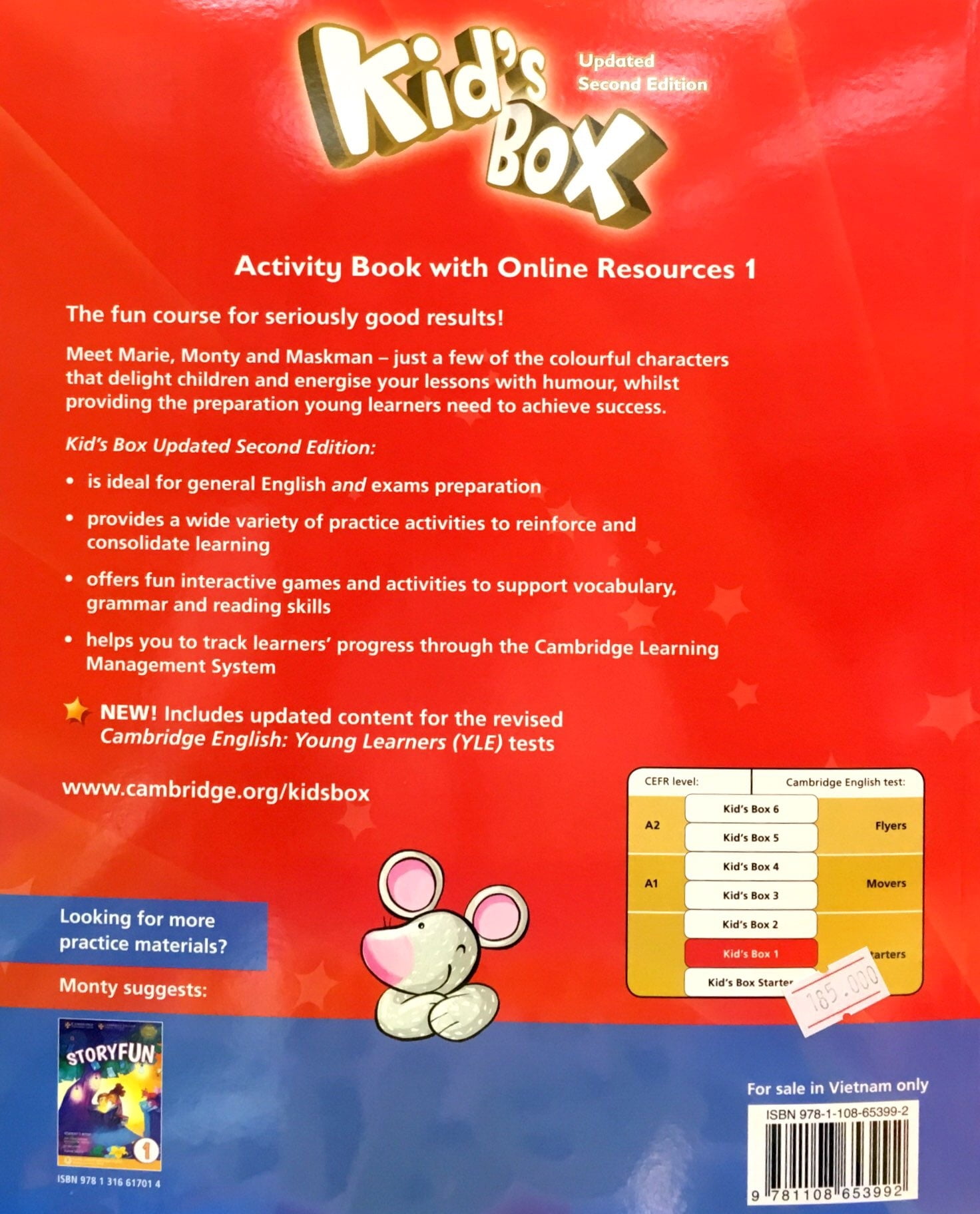 Kid's Box 2nd ed Activity Book with Online Resources Level 1