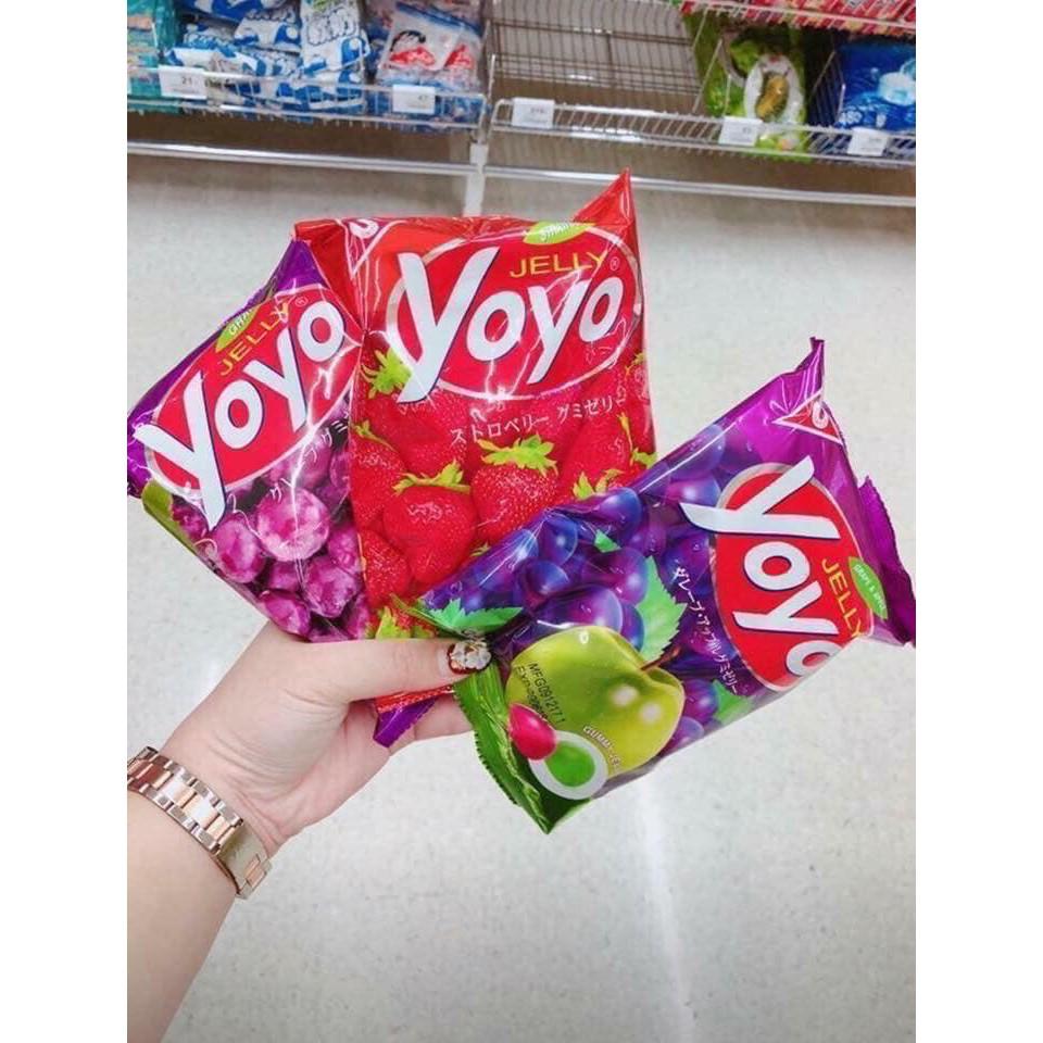 Kẹo dẻo nho Jelly Yoyo 80gr ăn là nghiền