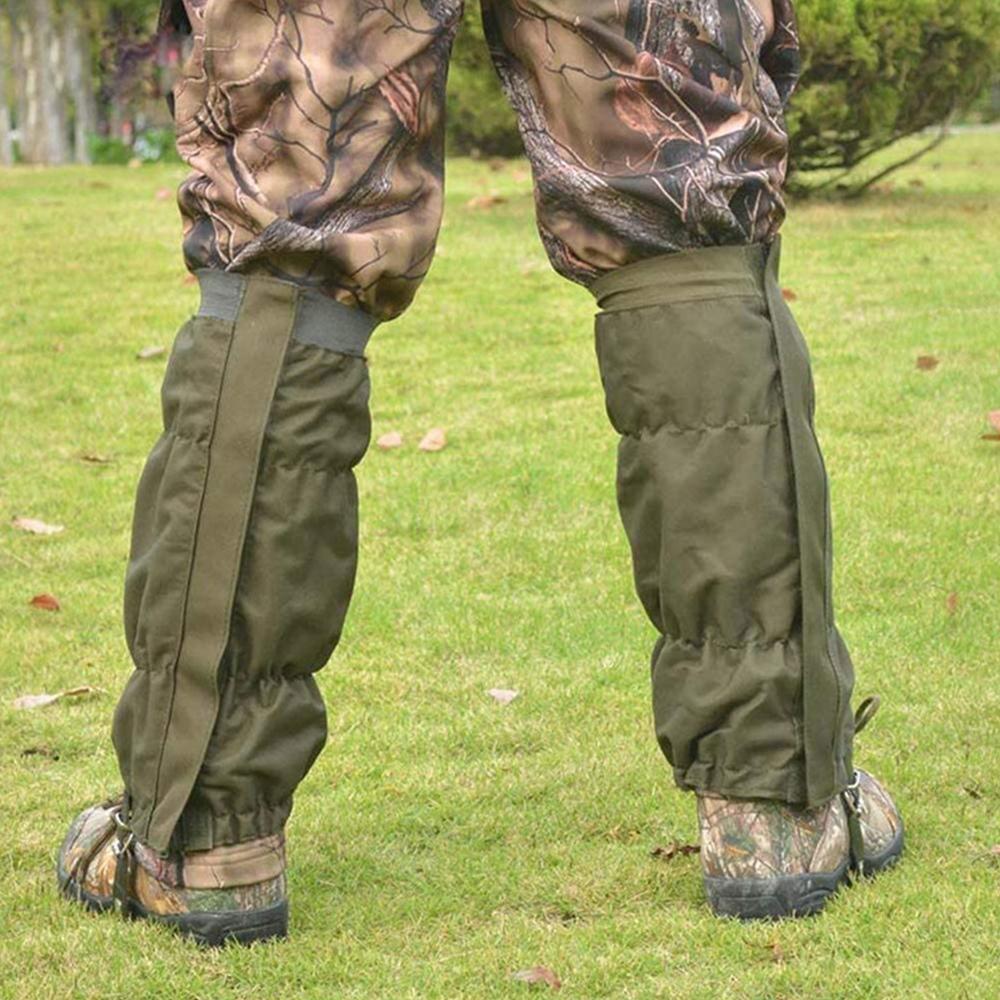 Waterproof Hiking Leg Gaiters Outdoor Leg Protection Snow Boot Gaiters for Camping Climbing Hunting