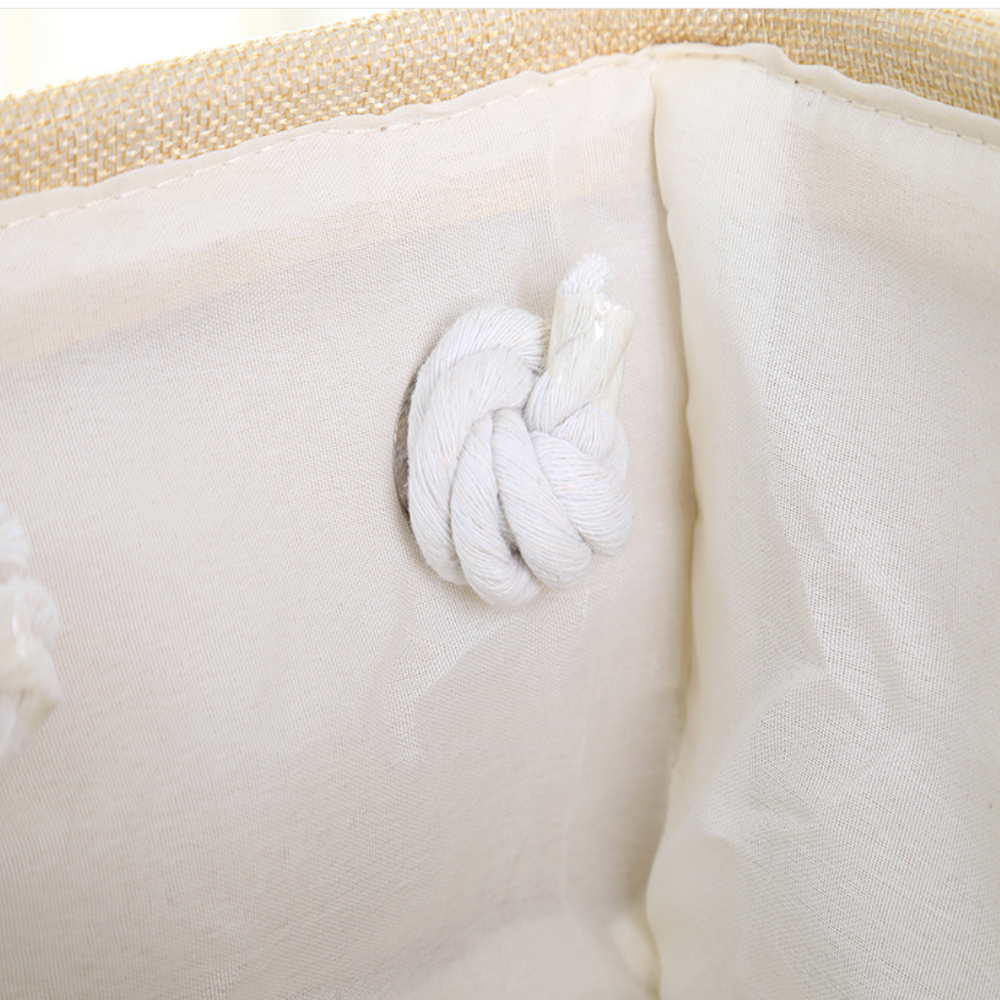 Rổ Đựng Quần Áo Cotton Gấp Gọn, Giỏ Vải Đựng Đồ Di Động, Hộp Vải Đựng Đồ Văn Phòng Chung Cư và Phòng Ngủ