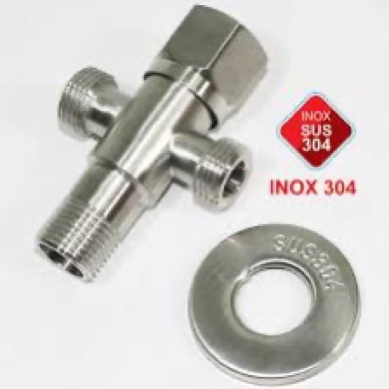 Van giảm áp chia nước, van cầu, van khóa nước inox 304