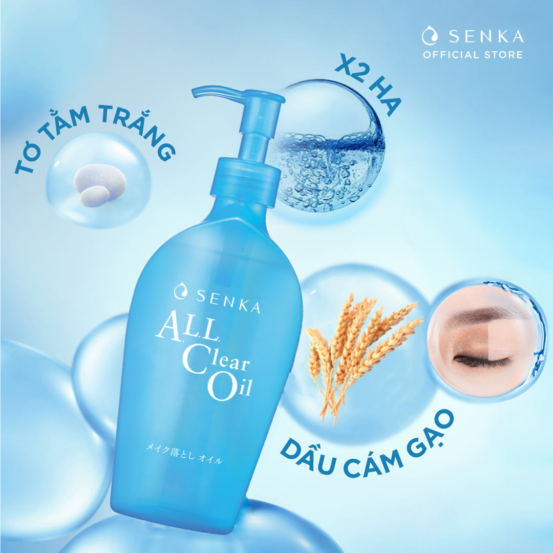 Dầu Tẩy Trang Sạch Sâu Senka All Clear Oil 14847