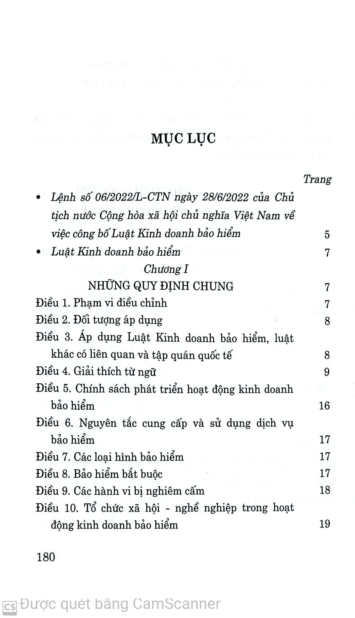 Luật Kinh doanh bảo hiểm