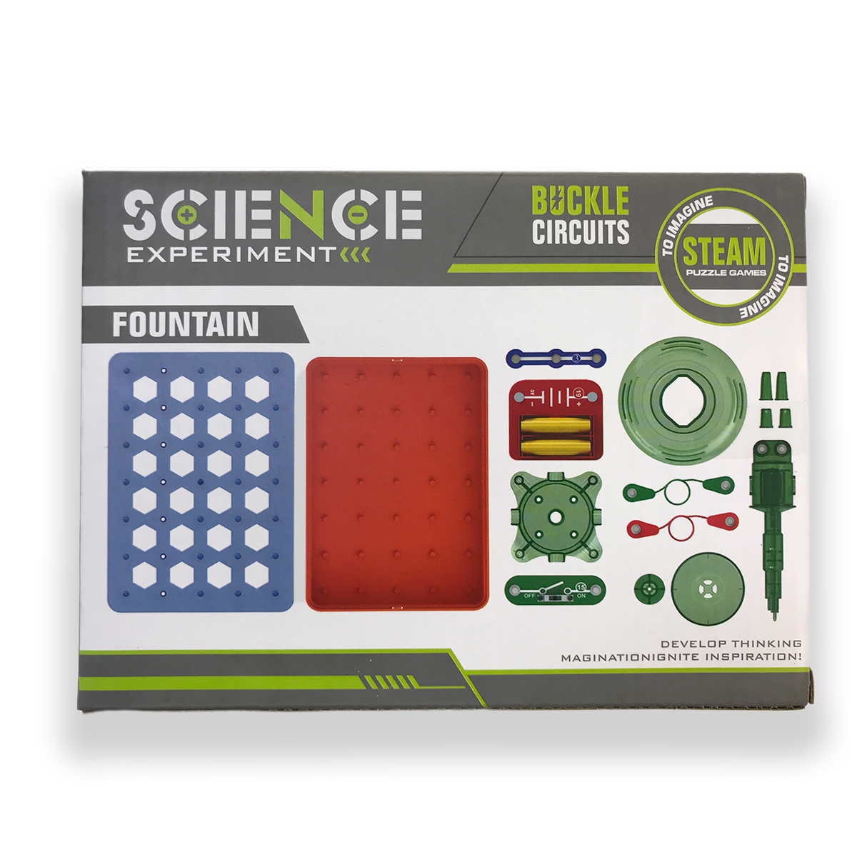Đồ Chơi Giáo Dục STEM 620 - Science Experiment Fountain - Lắp Ráp Hệ Thống Đài Phun Nước