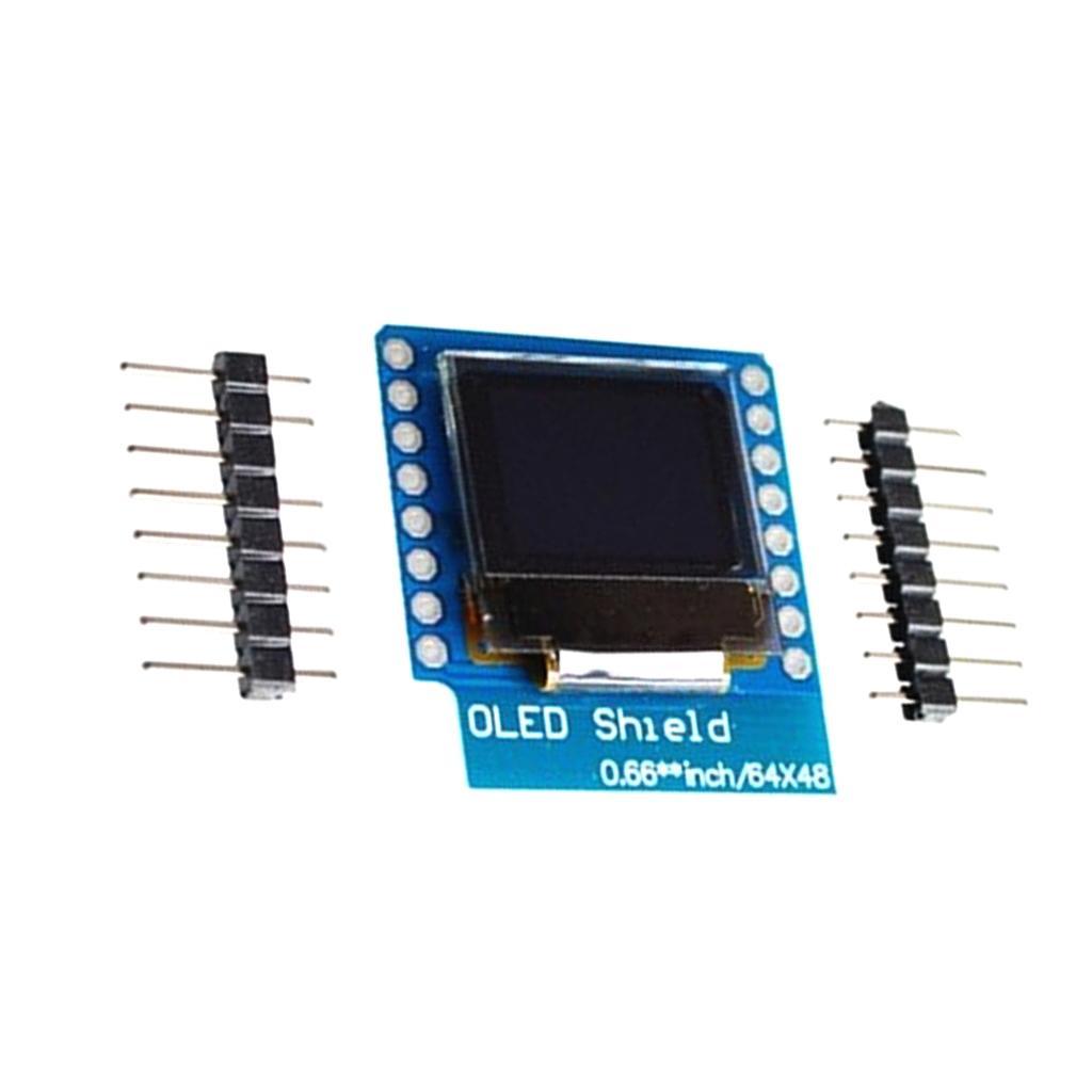 0.66inch OLED Display Module LCD IIC/I2C Interface FOR The MINI D1