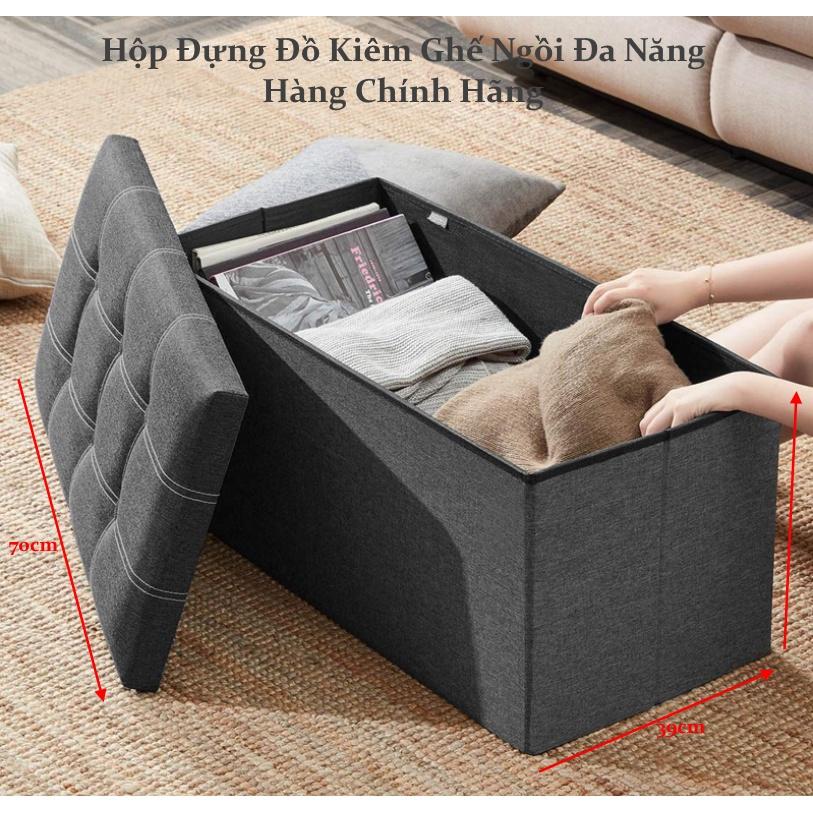 Ghế sofa đựng đồ đa năng 2in1 kết hợp ghế ngồi - Hàng chính hãng miDoctor