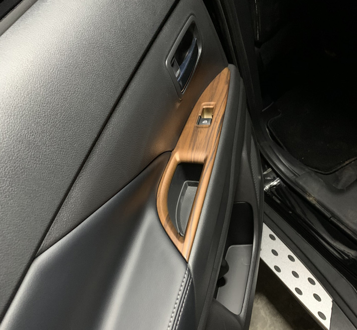 Ốp nội thất vân Gỗ cho Mitsubishi Outlander Cao cấp