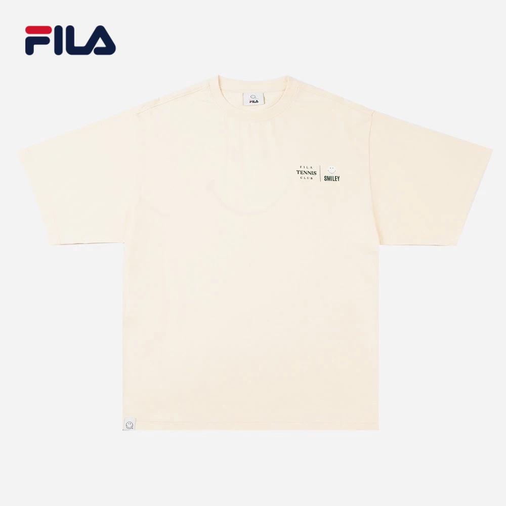 Áo thun thể thao unisex Fila Tennis Club X Smiley - FW2RSF4S06X-BGE