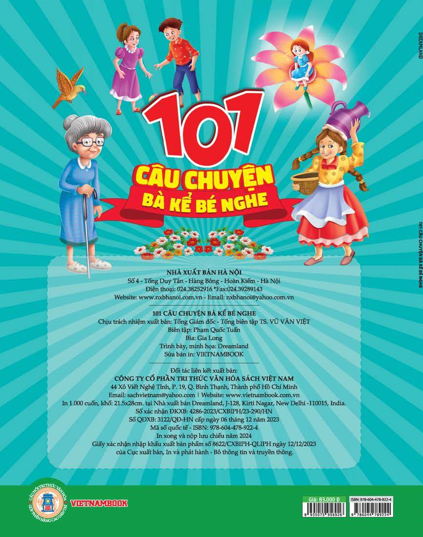 101 Câu Chuyện Bà Kể Bé Nghe