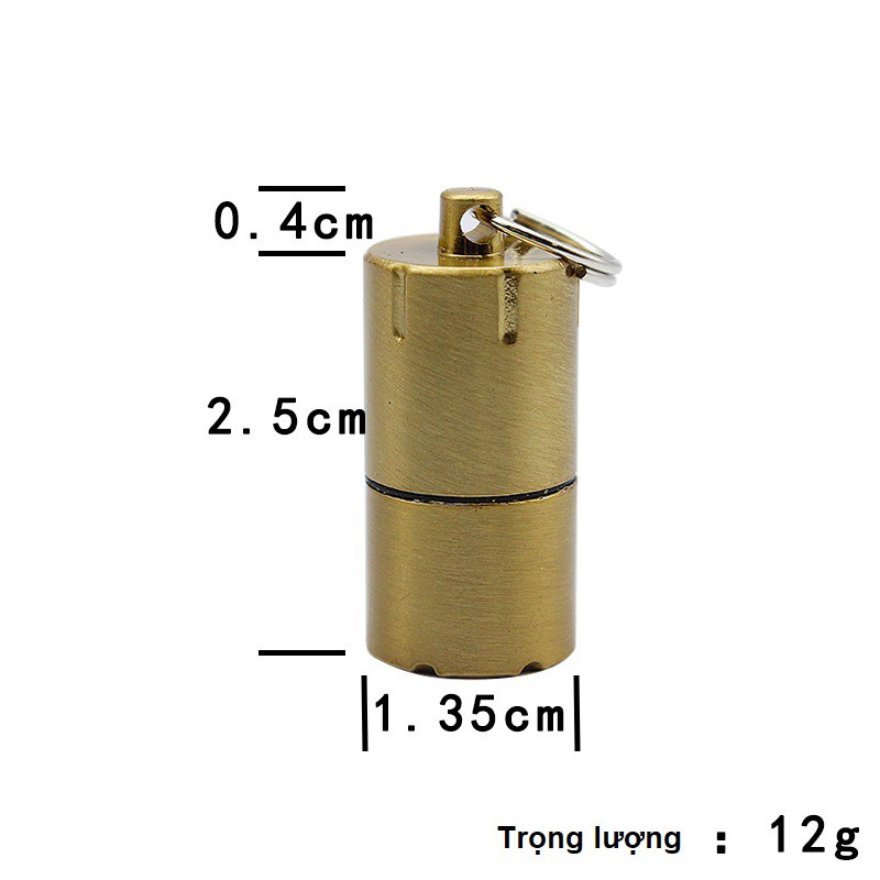 Móc khóa tool bật quẹt siêu nhỏ đẹp độc lạ tiện ích dã ngoại may mắn