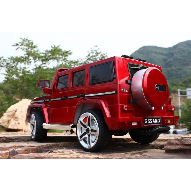 Ô Tô Điện Trẻ Em Địa Hình MERCEDES Model G55 AMG 4 Động Cơ + 2 ghế da đẳng cấp - DH STORE