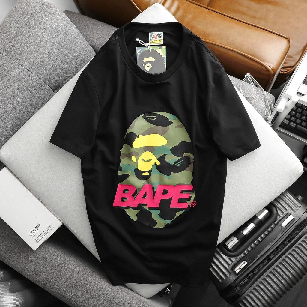 Áo thun DICO unisex nam nữ, họa tiết in BAPE