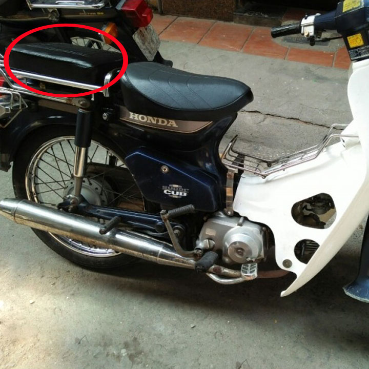 Khung yên sau - Đệm yên dành cho xe CUB 82 -TKAs.8527