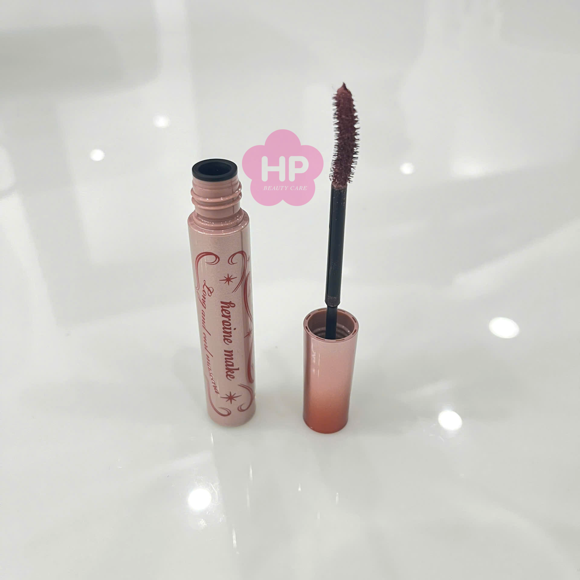 Mascara Dạng Màng Film Giúp Nâng Cong Và Dài Mi Kissme Heroine Make Long &amp; Curl Mascara Advanced Film 6G ( Màu Đồng Ánh Hồng )