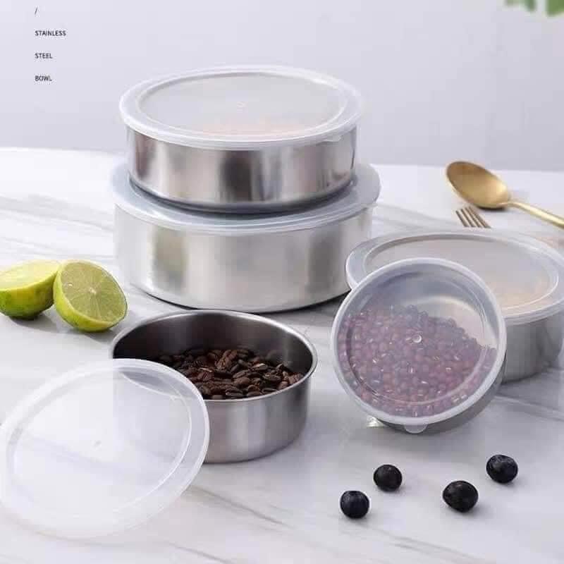 BỘ THỐ INOX 5 CÁI