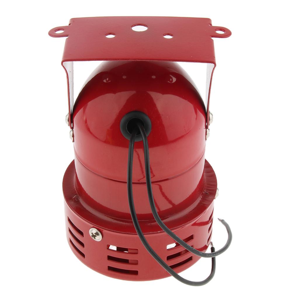 Strong Penetration Industrial Siren Motor Alarm Buzzer Alarm, Red, 12V / 24V / 110V / 220V