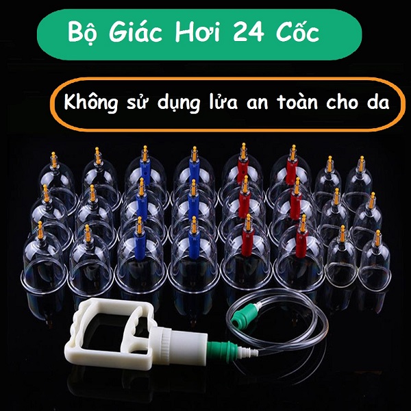 Bộ giác hơi 24 chi tiết RinoFa chính hãng