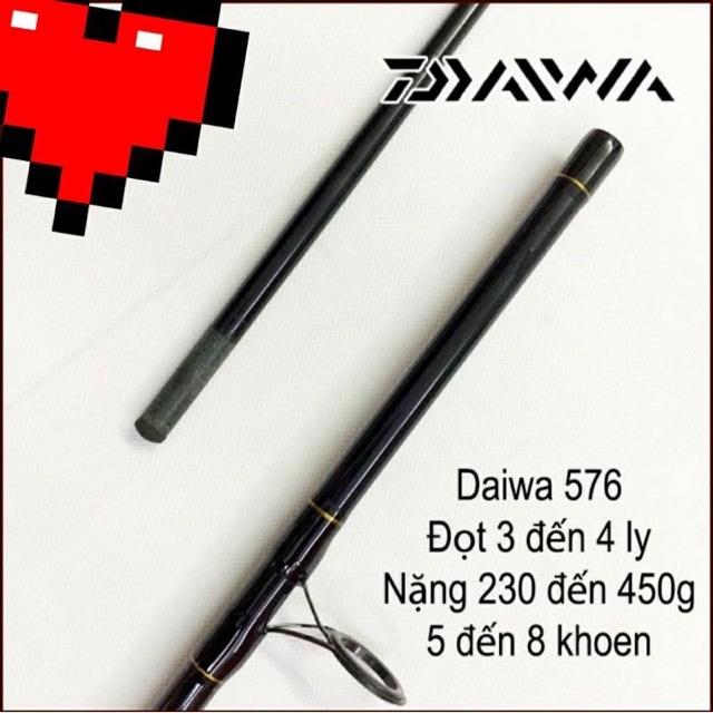 cần câu 2 khúc rỗng dài 2m7 DAIWA cần tải cá 10kg y hình giá rẻ