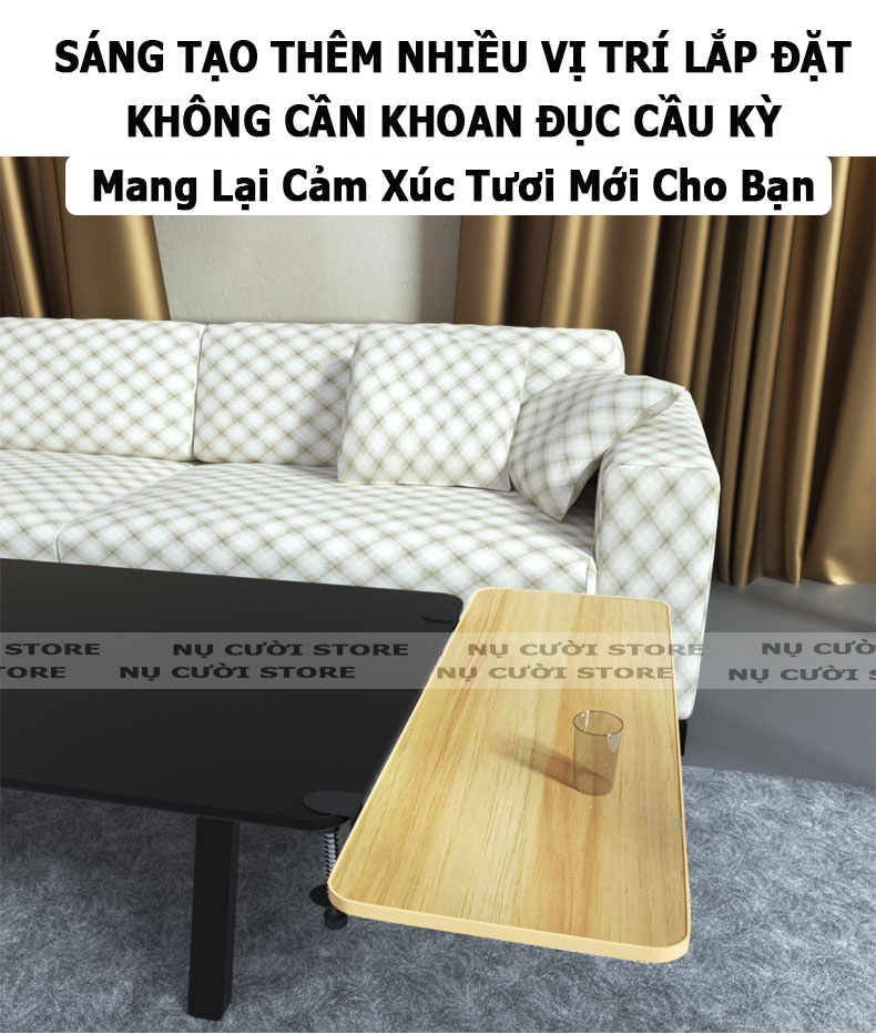 Bảng Mở Rộng Bàn Làm Việc; Kệ Bàn Máy Tính; Bàn Học Gấp Gọn Thông Minh - Hàng Nhập Khẩu