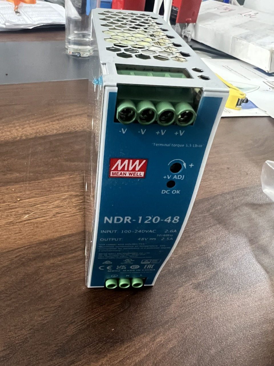 Nguồn Meanwell NDR-120-48 Hàng nhập khẩu