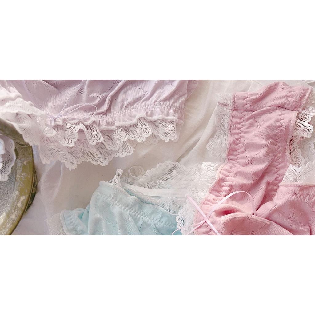 Quần Lót Nữ Cotton Kháng Khuẩn Phối Ren Thời Trang Xuất Đông Âu . Hàng Loại Đẹp.