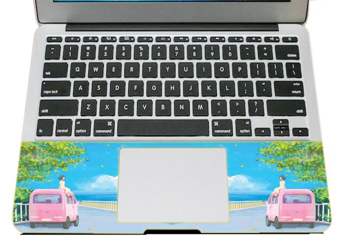 Miếng Dán Skin Trang Trí Mặt Ngoài + Lót Tay Laptop Nghệ Thuật LTNT - 1081