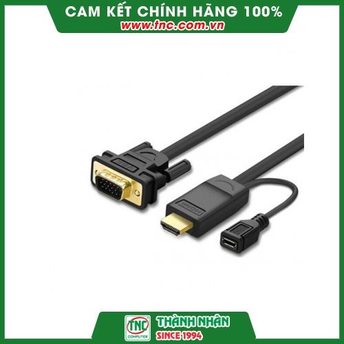 Cáp chuyển HDMI sang VGA Ugreen 30449-Hàng chính hãng.