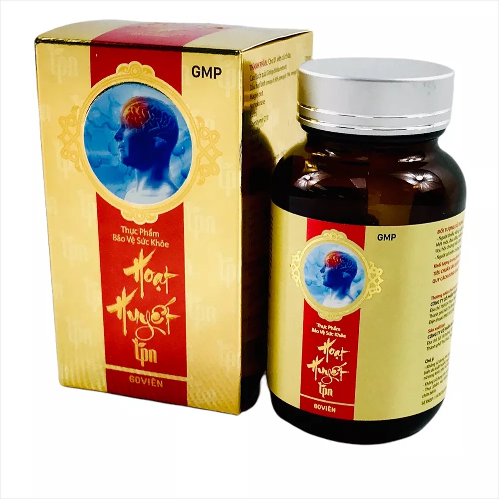 Viên Uống Bổ Não Hoạt Huyết TPN thành phần chính Ginkgo Biloba hỗ trợ cải thiện tuần hoàn máu,giảm đau đầu,ngủ ngon, tăng sức khỏe não bộ.