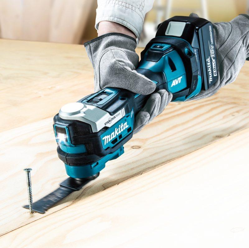 MÁY ĐA NĂNG DÙNG PIN 18V 5.0AH BL MAKITA DTM52RTJX1 - HÀNG CHÍNH HÃNG